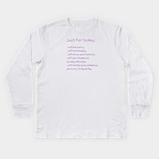 healing poster, Retro Wal Art, Rules Art Print, Retro Quote Print, Dorm Room Decor ink Minimalist Print, sublimate design, Breast Cancer png Kids Long Sleeve T-Shirt